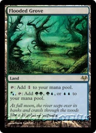 MTG - FLOODED GROVE - Eventide (R) - Image 1 of 1