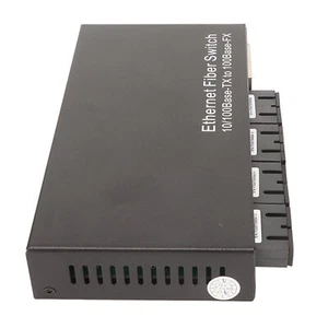 Ethernet To Fiber Optic Converter Tx1310nm 10 100Mbps RJ 45 SC Port Ethernet - Picture 1 of 12