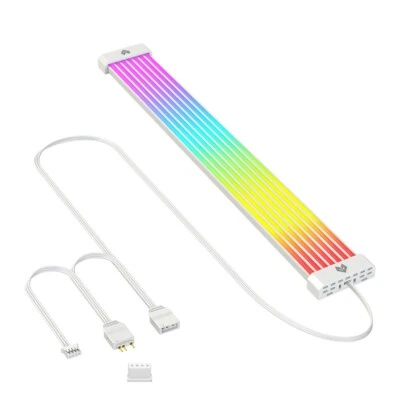 Computer Neon Line ARGB Light Bar 8Pin Video Card 24Pin Case Decoration RGB Lamp - Image 1 of 4