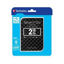 Verbatim Store 'n' Go, Super Speed (2TB) Portable Hard Drive USB 3.0 SALE!!