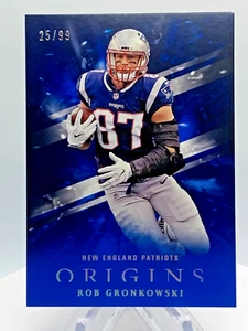 Panini Origins Blue 2018 - Rob Gronkowski #76 - Imagen 1 de 2