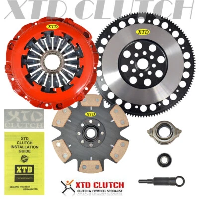 KIT EMBRAGUE ETAPA 4 Y VOLANTE 12 LBS se adapta a IMPREZA WRX EJ205 2002 2003 2004 2005 Foto 1 de 4