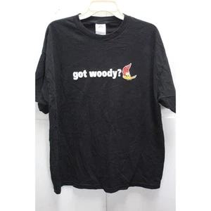 Got Woody? Woodpecker T-Shirt Walter Lantz TM Logo Graphic 100% Cotton Size XL - Picture 1 of 4