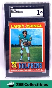 1971 Topps Larry Csonka #45 Football Miami Dolphins SGC 1 - Picture 1 of 2