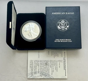 2003-W American Silver Eagle Proof Complete With OGP & COA - Picture 1 of 4
