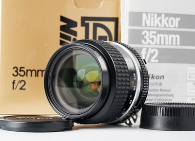 [Casi Como Nuevo] Lente Gran Angular Nikon Ai-s Ais Nikkor 35mm f2 SLR MF #3174A Foto 1 de 4