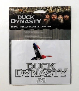 Paquete de calcomanías patrióticas Duck Dynasty A&E auto ventana pegatina bandera rojo blanco azul - Imagen 1 de 2
