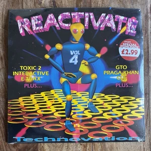 REACTIVATE VOL 4 - TECHNOVATION MINT/SEALED VINYL LP / FIRST PRESSING - Picture 1 of 5
