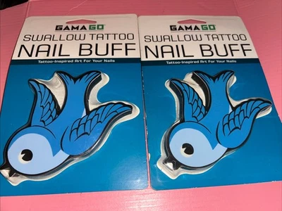 (2) Gama-Go ласточка татуировки ногтей буфер новый - Изображение 1 из 2