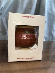 Punze 1981 Opa Glaskugel Weihnachtsschmuck - Bild 1 von 4