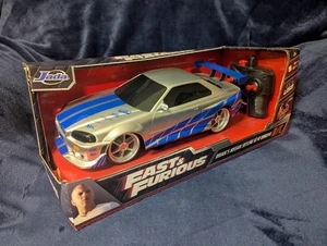 Jada Toys Fast & Furious Brian's Nissan Skyline GT-R (Bnr34) R/C Vehicle 1: 16 - Picture 1 of 6