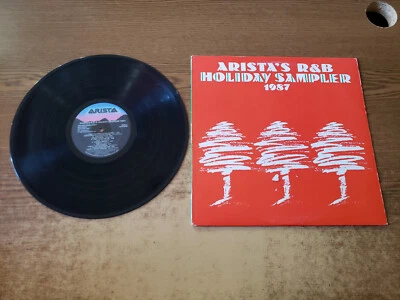 1980s MINT-EXC Various# PROMO RARE Arista's R&B Holiday Sampler 1987, #9651 LP33 - Image 1 of 4
