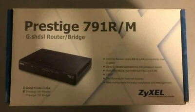 ZyXEL - Prestige Router 791 g.shdsl Router - USATO - Immagine 1 di 4