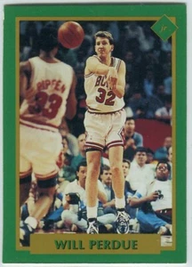 Inserto de revista Tuff Stuff Jr. 1991 #20 Will Perdue Chicago Bulls - Imagen 1 de 2