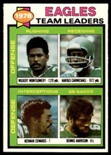 1979 TOPPS MAIL IN HAND CUT WILBERT MONTGOMERY/HAROLD CARMICHAEL/HERMAN