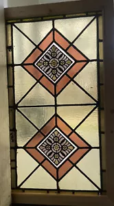 Stained Glass Window/Stenciled - Picture 1 of 4