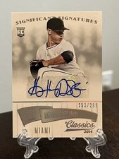 2014 Panini Classics Significant Signatures Silver /299 Anthony DeSclafani Auto