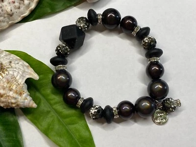 Armband Miracle Beads + div. Perlen Acryl Gr. S-M Magic Beads  Anhänger #1020-3 - Bild 1 von 3