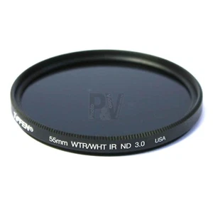 Tiffen 55mm 10-Stop IR ND Neutral Density Filter  3.0 - Infra Red Blocker -  NEW - Picture 1 of 1