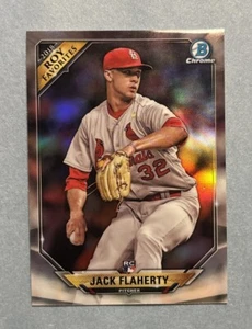 2018 Bowman Chrome Jack Flaherty ROY Favorites - Picture 1 of 2