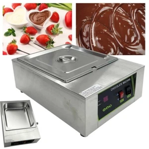 110V 1000W Commercial Chocolate Melting Machine Single Cylinder Stainless Steel - Picture 1 of 22