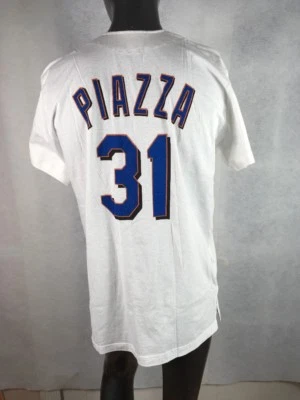 New York Mets #31 Mike Piazza TD Waterhouse Button Front Shirt/Jersey No Sz Tag - Image 1 of 4