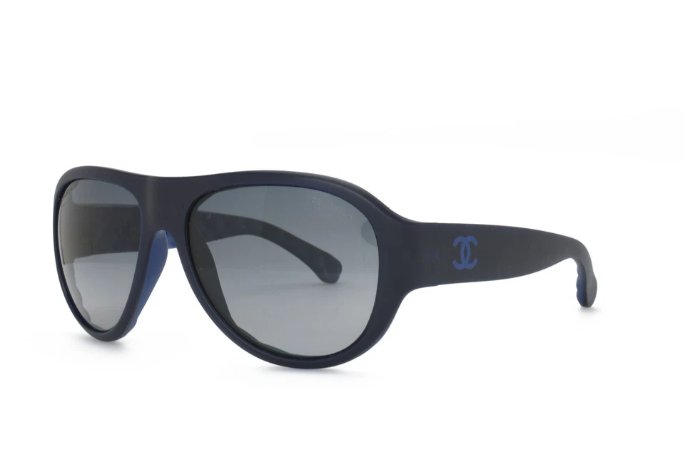 New Authentic CHANEL Sunglasses Polarized 6050 1482 Z8 2P 56-16-130 - Image 1 of 4