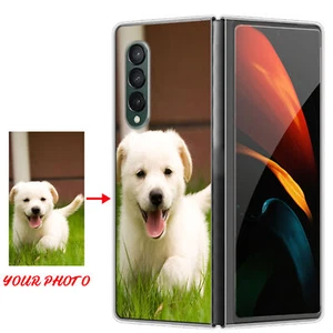 Custom Personalized Photo For Samsung Galaxy Z Fold 3 4 5 6 DIY Hard Case Cover - Picture 1 of 13