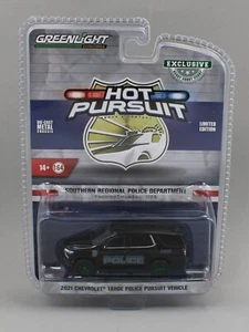 1:64 Greenlight *HOT PURSUIT* Southern Regional 2021 Tahoe *GREEN MACHINE* - Picture 1 of 1