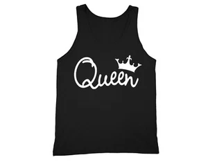 XtraFly Apparel Men's Queen Crown Mother's Day Signature Wife Super Mom Tanktop - Picture 1 of 3