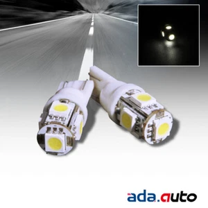 PAIR 12V LED SMD SUPER BRIGHT 168/194/2825/T10 LICENSE PLATE LIGHT BULBS NEW - Picture 1 of 1