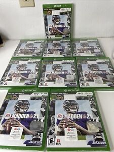 Madden NFL 21 - Xbox One Xbox Series X ~ Lot Of 10 ~ BRAND NEW SEALED ~ READ DES