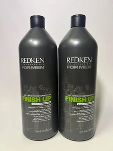 2 REDKEN Finish Up Daily Conditioner for Men 33.8 oz liter each - Picture 1 of 1