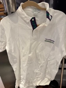 The Championship Wimbledon White Polo Shirt-M - Picture 1 of 5