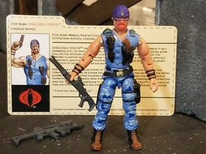 GI JOE ~2004 ROSCOE ~ DIFÍCIL DE ENCONTRAR ~ DREADHEADS ~ DREADNOK RAMPAGE ~ 100% COMPLETO Y TARJETA - Imagen 1 de 5