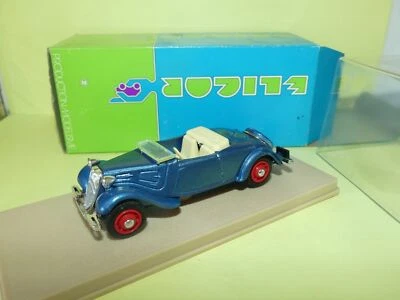 CITROEN TRACTION 7C CABRIOLET DECOUVERT Bleu ELIGOR 1002 1:43 - Photo 1/2