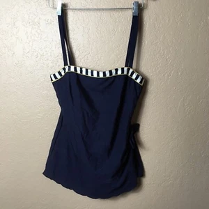 Roxanne Bra Sized Swimsuit 1-Piece Bathing Suit 18 40 B Removable Straps Control - Picture 1 of 12