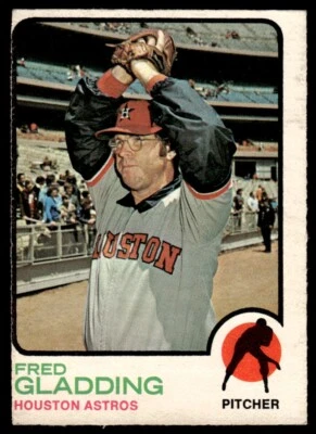 1973 O-Pee-Chee Fred Gladding Houston Astros #17 R140 - Image 1 of 2