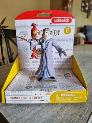 schleich harry potter dumbledore et fawkes   neuf voir photos - Photo 1/2