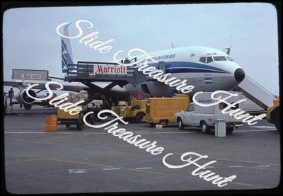 Avión Aerolíneas Argentinas Lima Perú Marriott 35mm Diapositiva Años 70 Kodachrome Foto 1 de 3