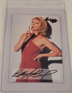 1999 SABRINA TEENAGE WITCH Aunt Zelda BETH BRODERICK Authentic AUTOGRAPH CARD A6 - Picture 1 of 5