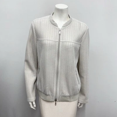 Chaqueta Basler Blanca y Caqui Gran Diseño Talla 42 Foto 1 de 4