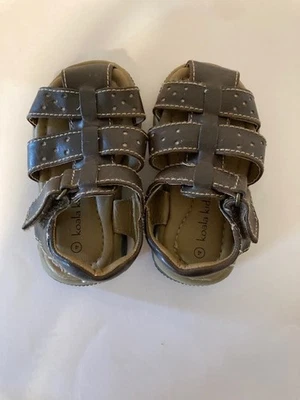 Koala Kids Brown Sandals Toddler/Baby size 4c - Image 1 of 4