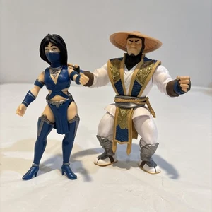 Figura de acción Funko Savage World Mortal Kombat X Raiden & Kitana 2017 5,5" - Imagen 1 de 5