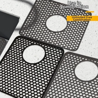 Anpassbare Zuschneidbare Silikon Spülmatte Spülmatte Fleckenresistent - Bild 1 von 4