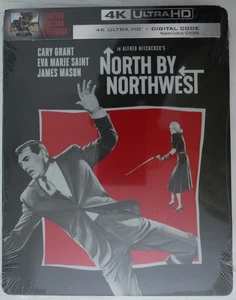 "North by Northwest"-4K UHD Steel Book (Factory Sealed) - Picture 1 of 3