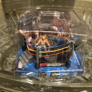 Anillo de lucha libre TNA con 12 figuras y accesorios hardcore (nuevo) - Imagen 1 de 7