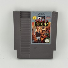 Bad Dudes Nintendo Entertainment System, NES, 1990 OEM Authentic Tested & Works