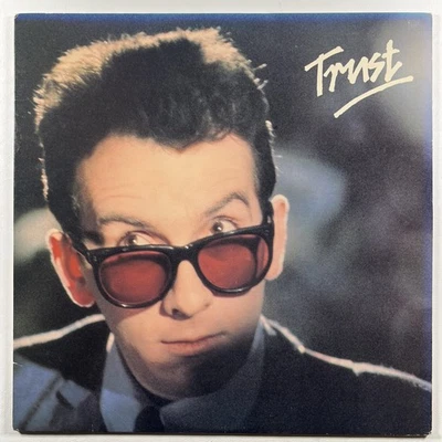 Elvis Costello - Trust LP Columbia JC-37051 EX 1981 From A Whisper To A Scream - Image 1 of 4
