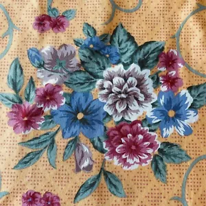 Stoff Weavetex 1 Yard x 43" Blumen Vintage Nähen Quilten Bekleidung Baumwolle #2B24 - Bild 1 von 9